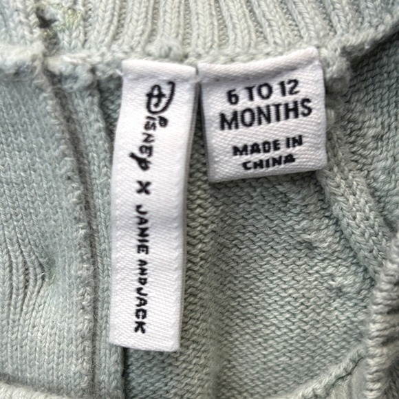 Janie & Jack Disney Lion King Simba Fair Isle Knit One-Piece Romper 6-12 Months - Picture 7 of 8